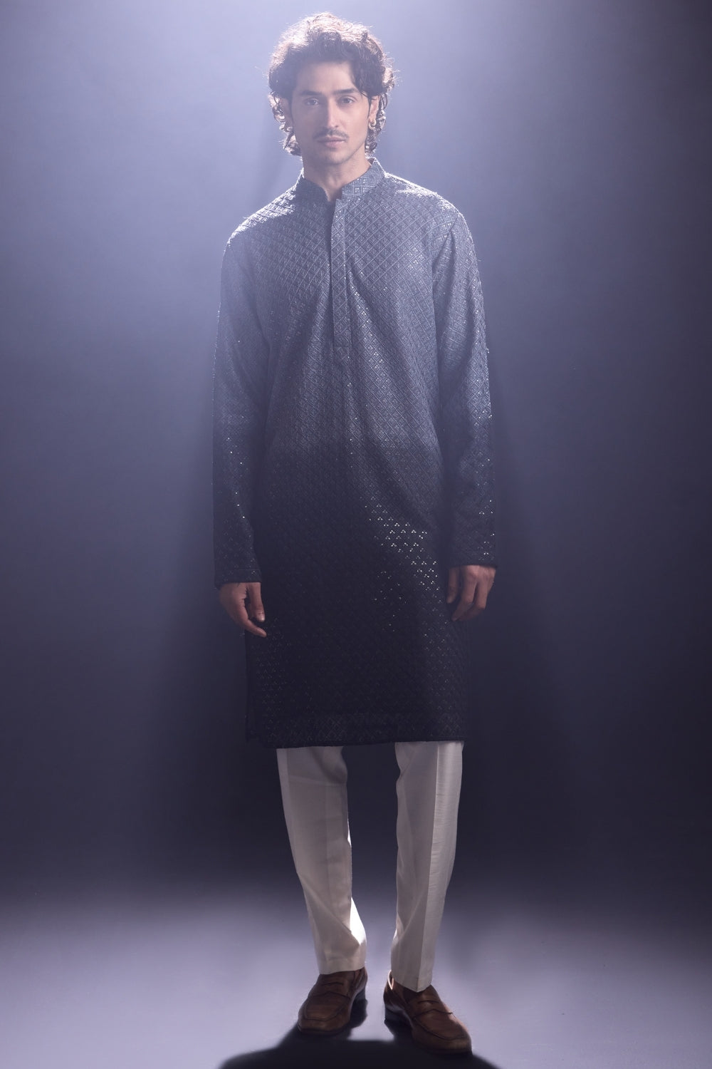 Ambre Chikankari Kurta with Pants