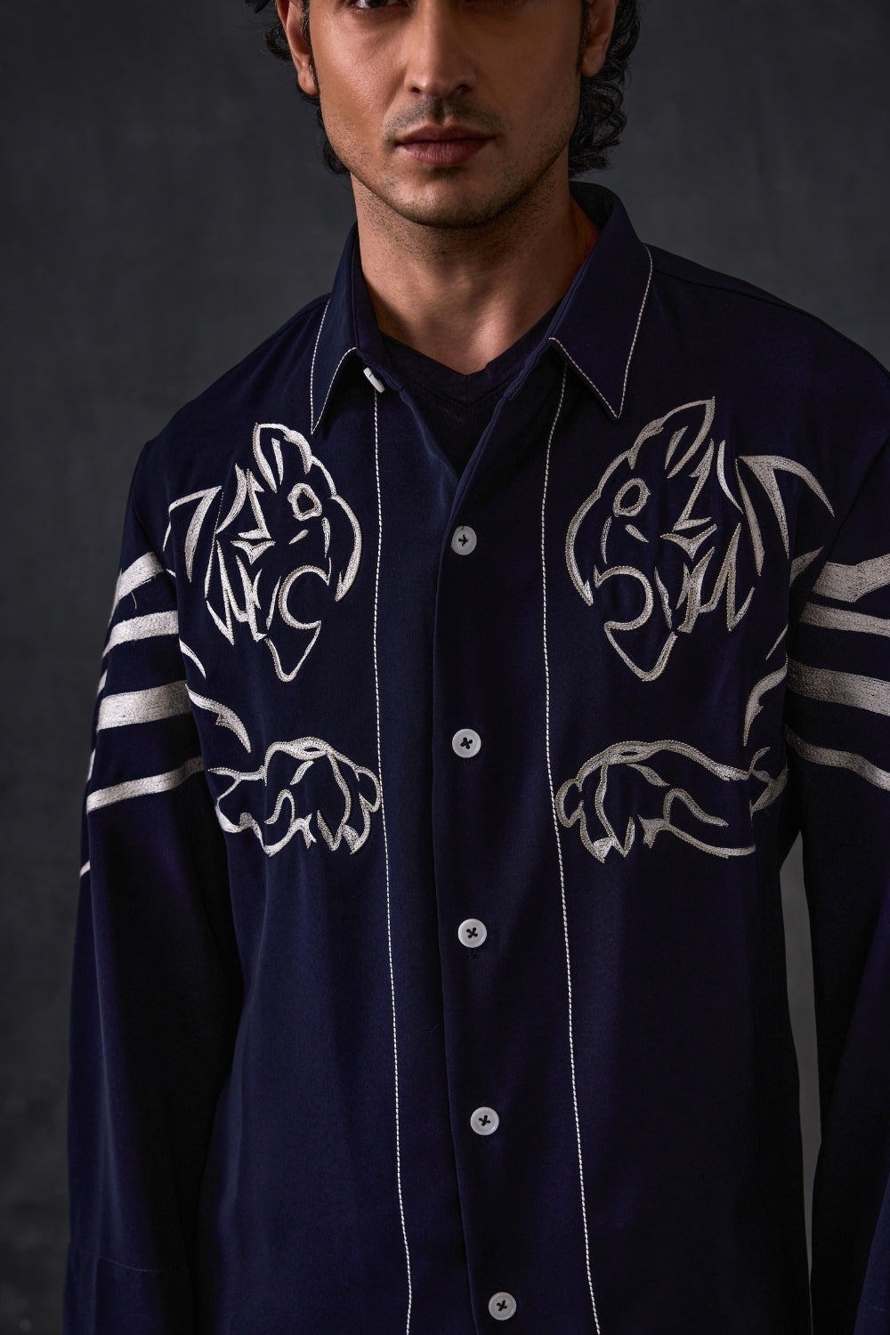 Navy Tiger Shirt