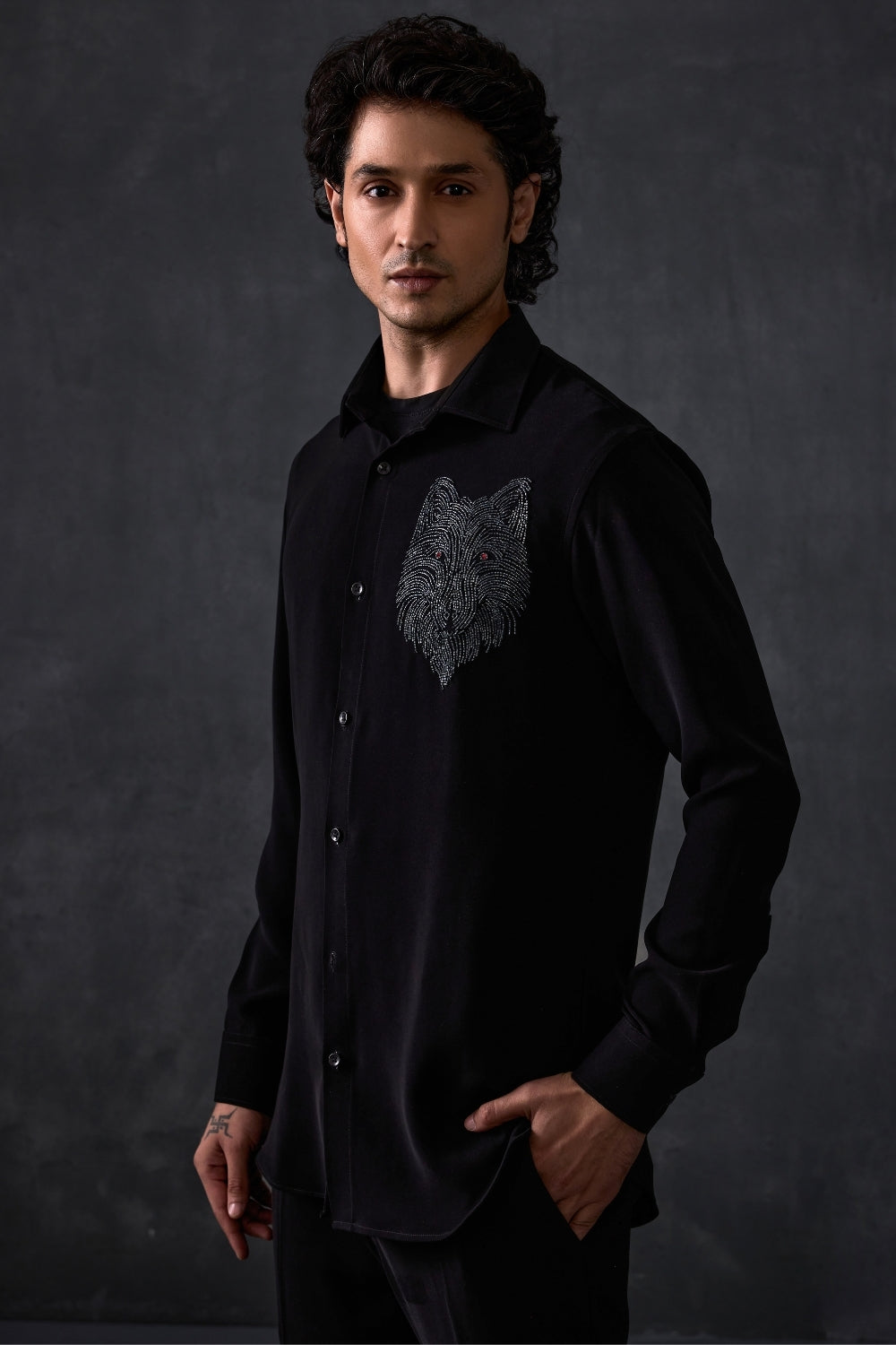 Black Wolf Shirt