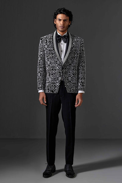 Dax Pearl Work Black Tuxedo