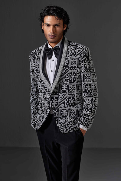 Dax Pearl Work Black Tuxedo