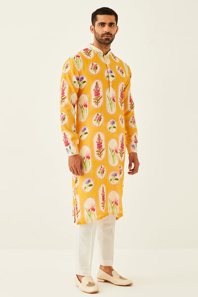 Yellow Kurta Set