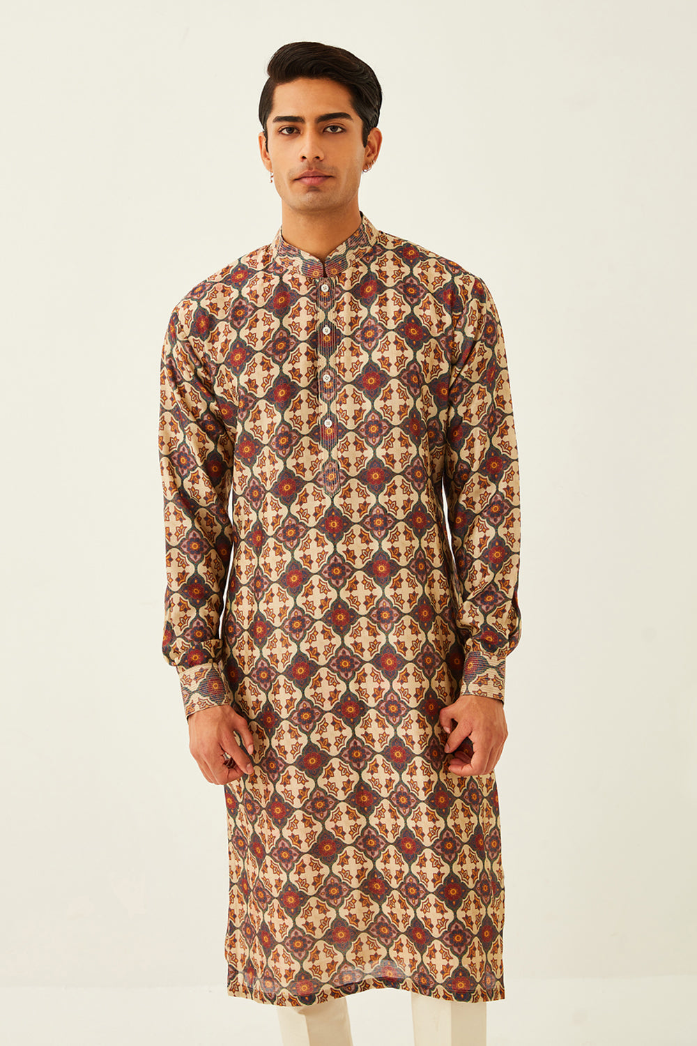 Brown Kurta Set