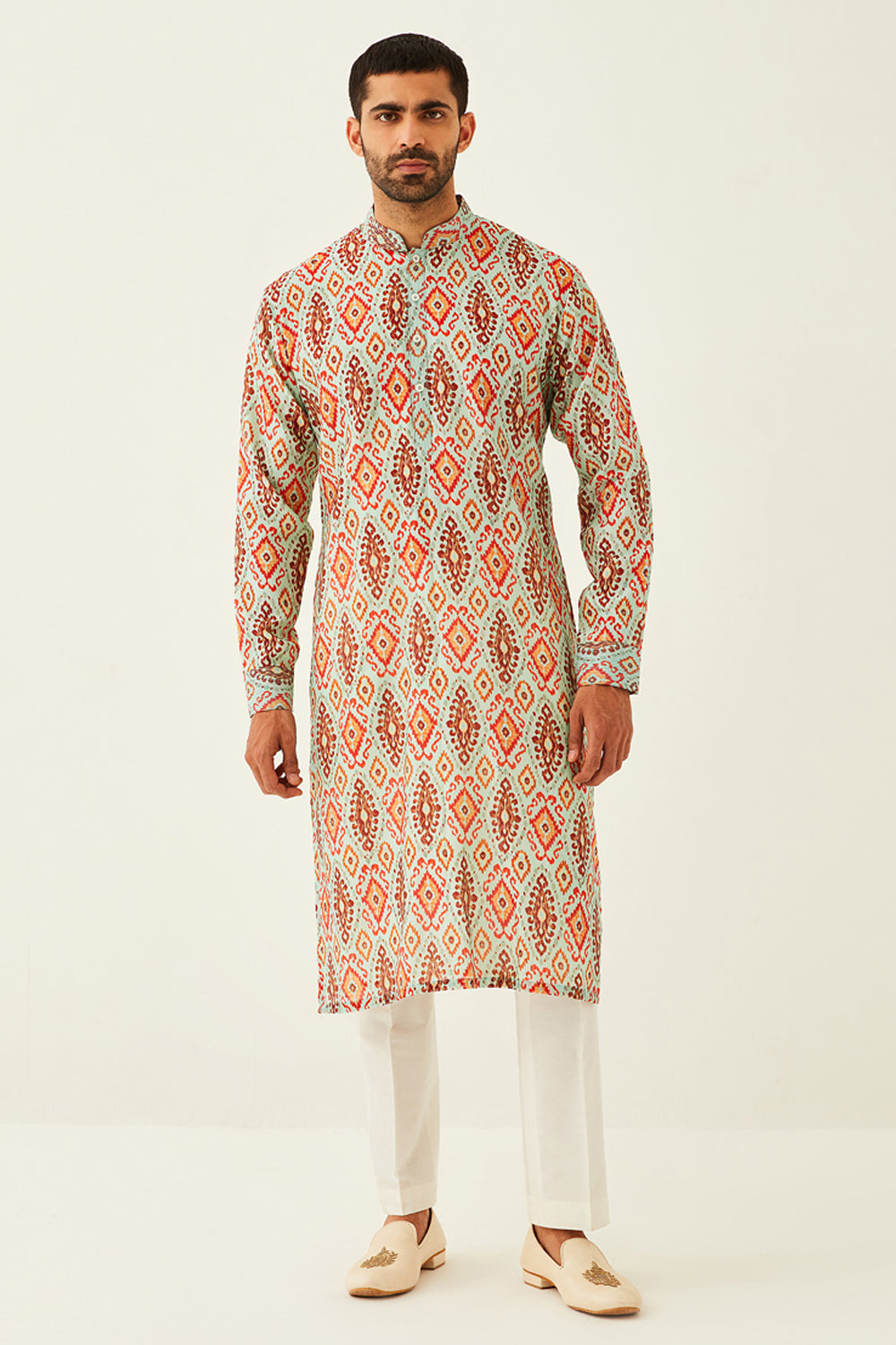 Aqua Kurta Set