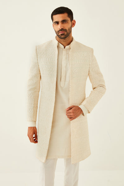 Ivory Jacket Set