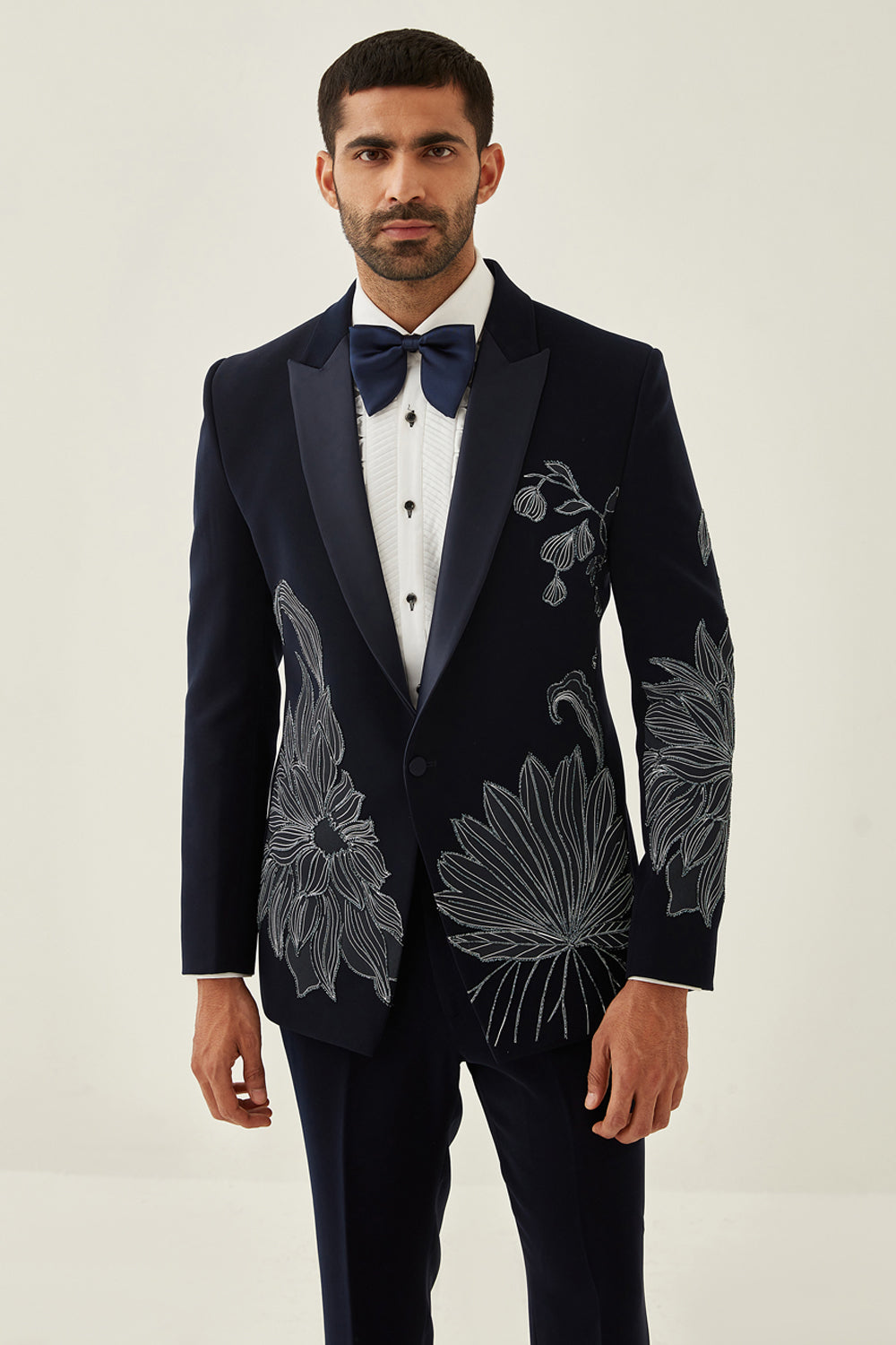 Midnight Blue Tuxedo Set