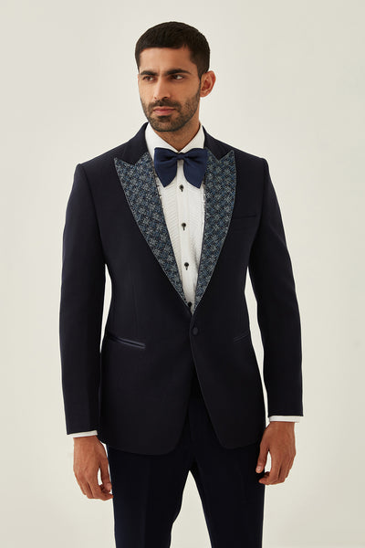 Navy Tuxedo Set