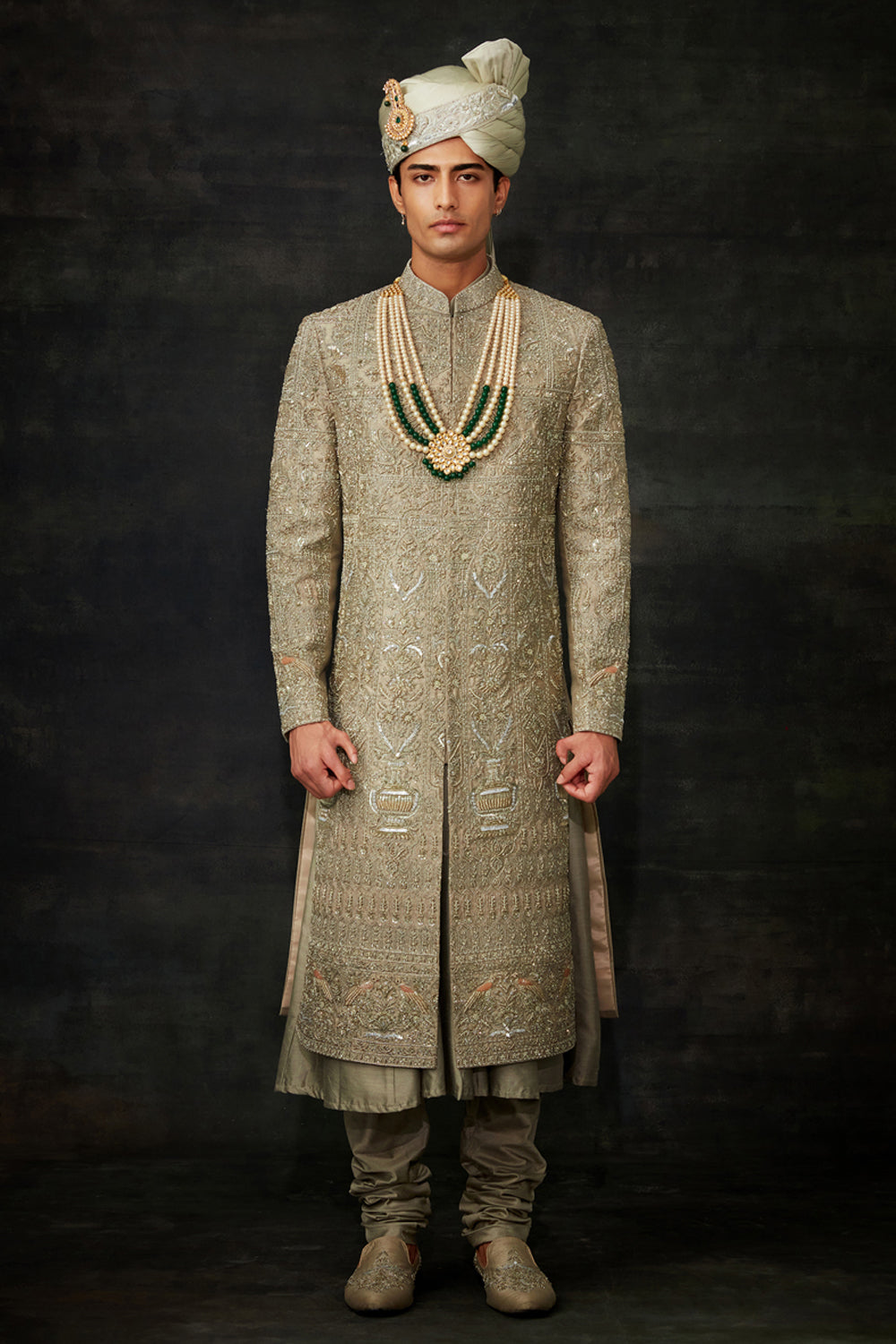 Mint Sherwani