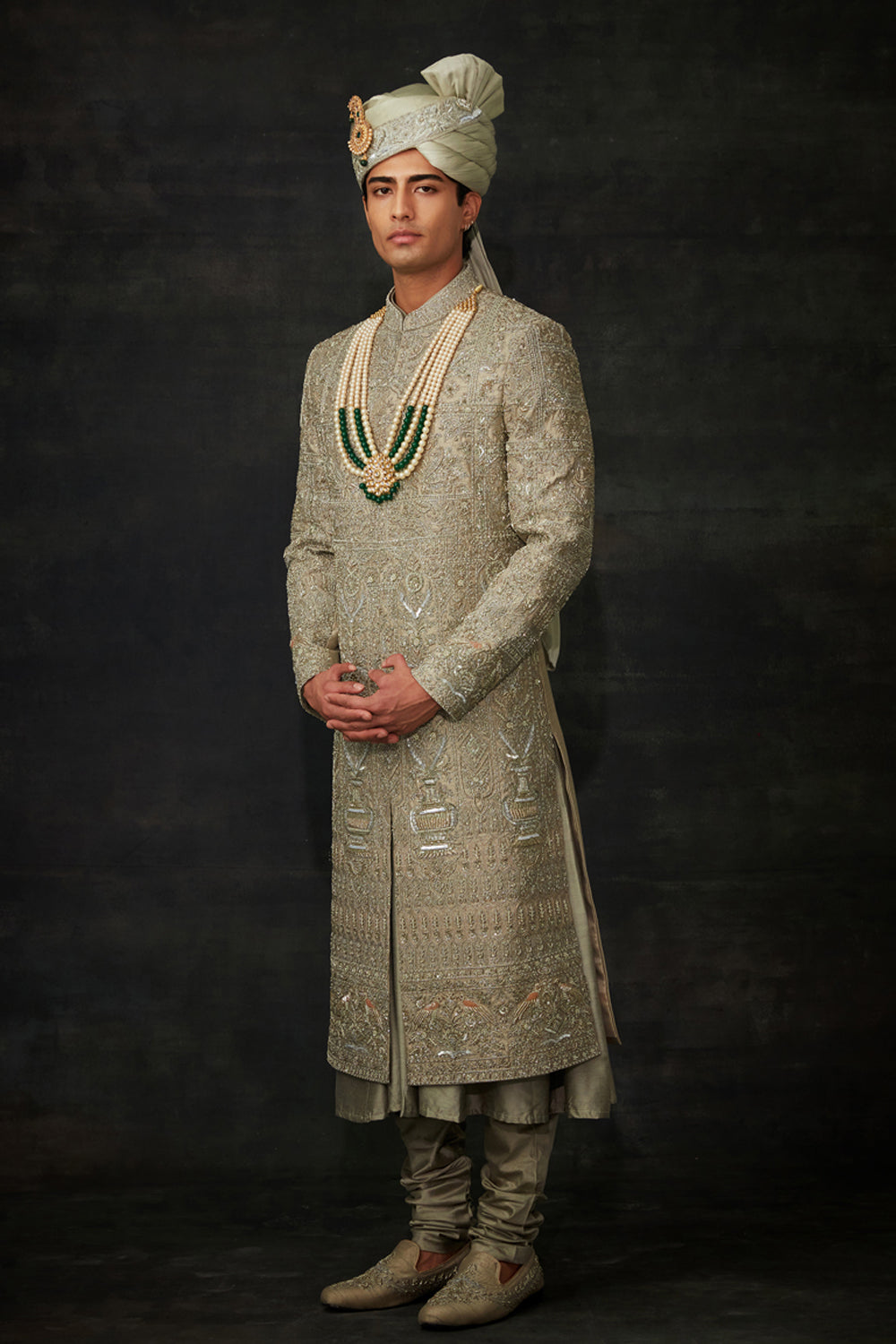 Mint Sherwani