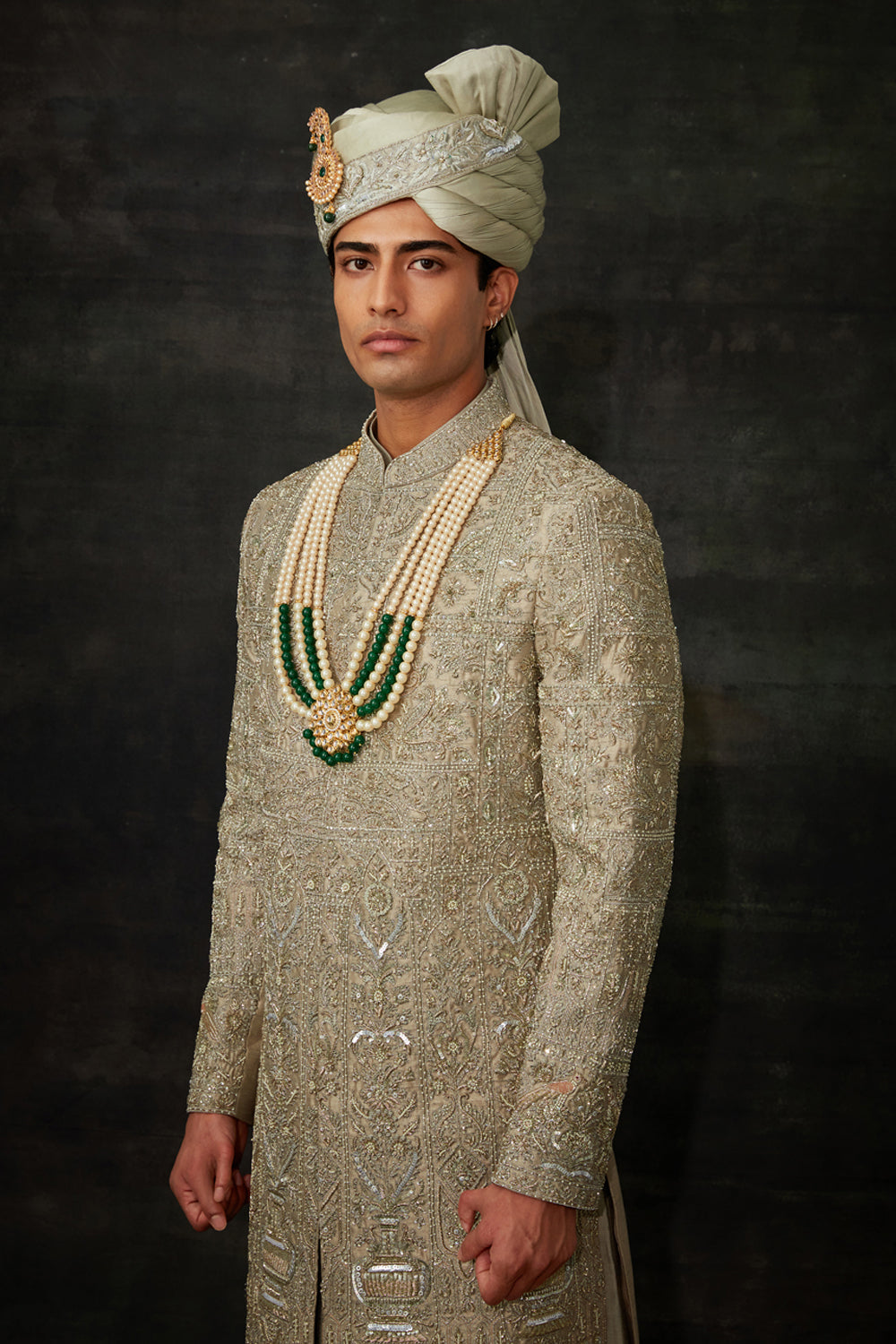 Mint Sherwani