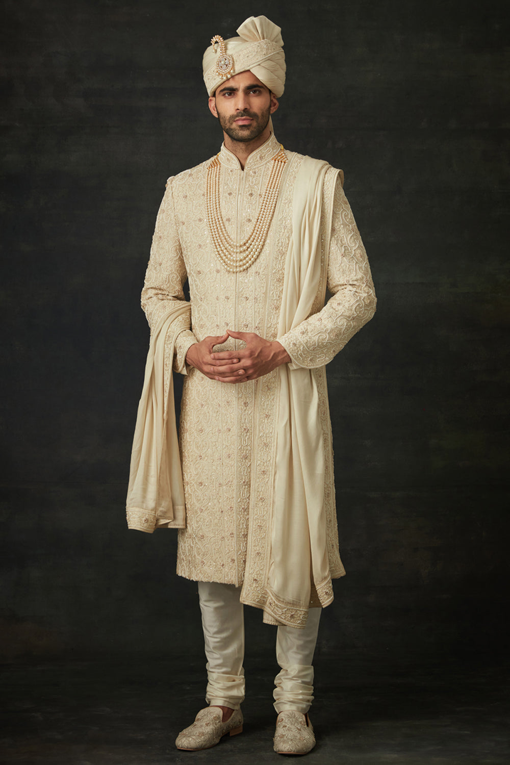 Ivory Sherwani