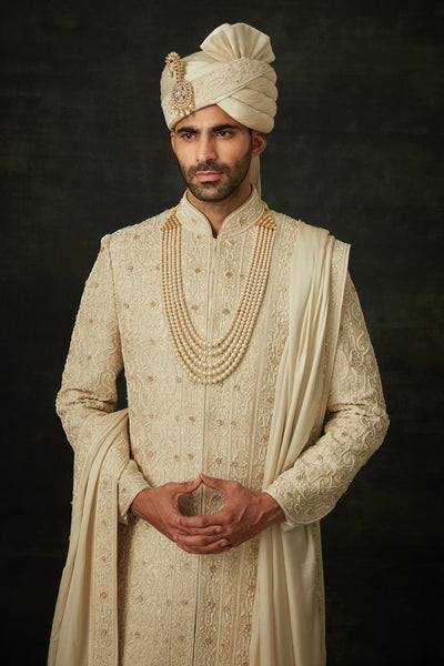 Ivory Sherwani