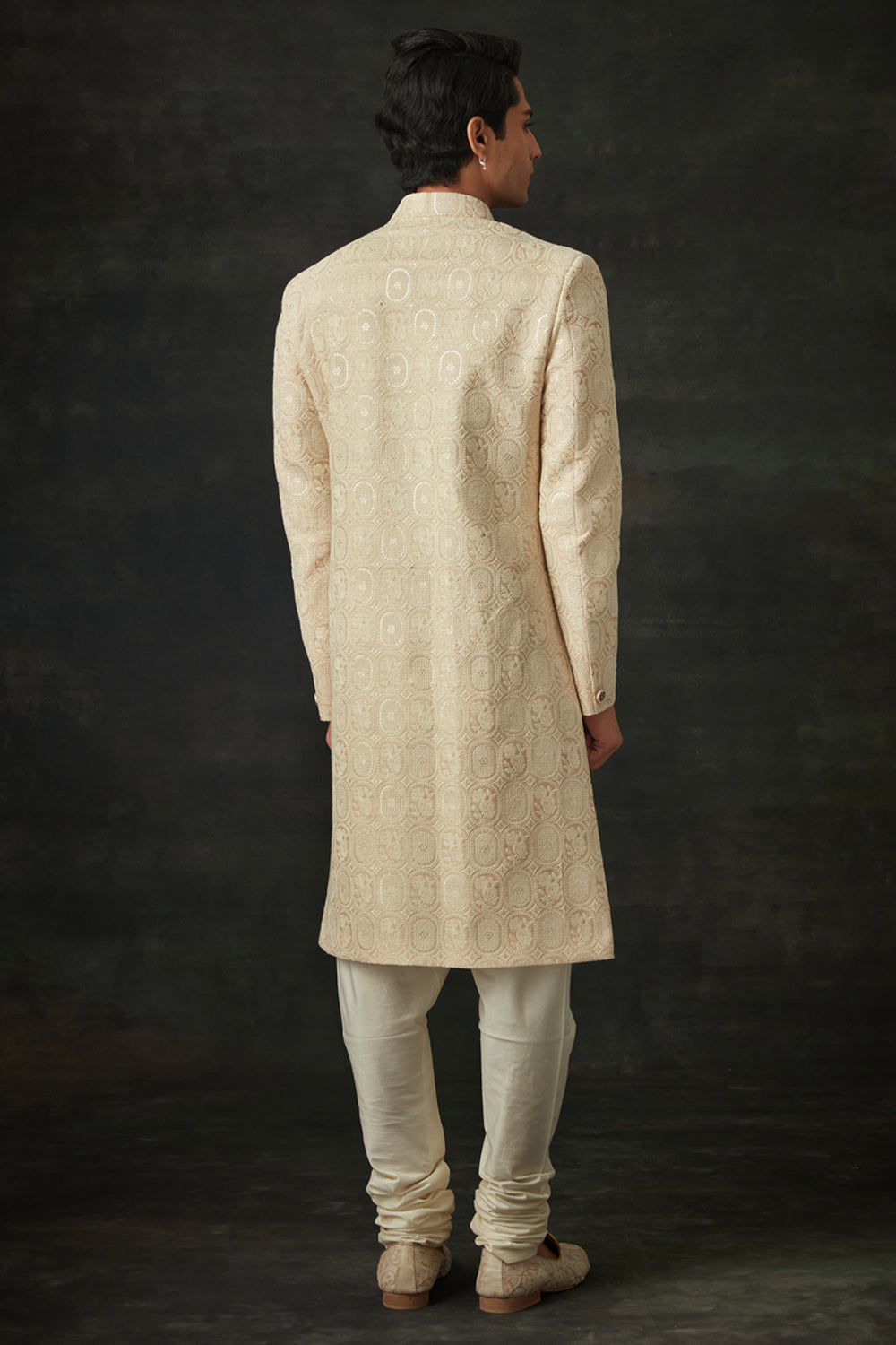 Ivory Sherwani Set