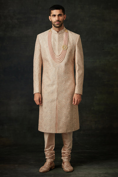 Ivory Sherwani Set