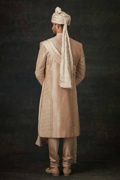 Ivory Sherwani Set