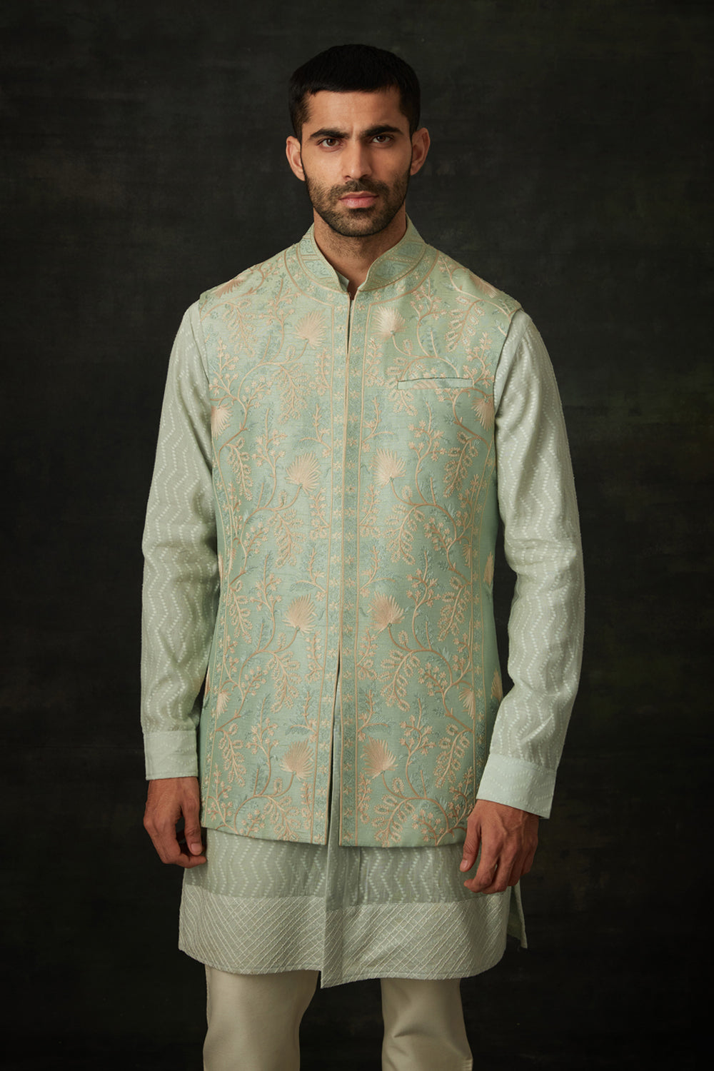 Turquoise Kurta Set