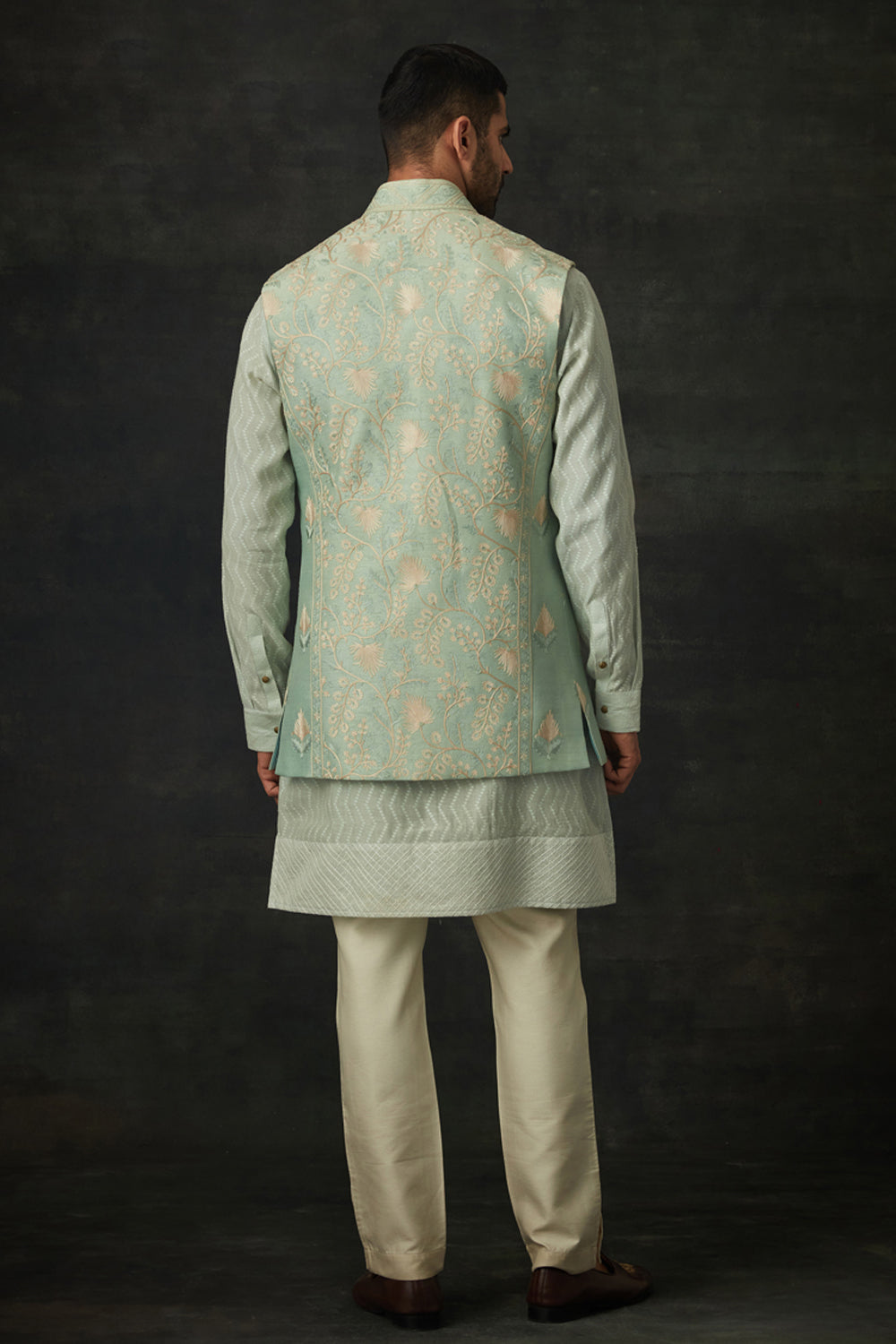 Turquoise Kurta Set