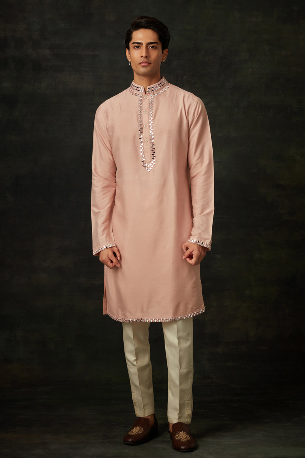 Pastel Pink Kurta Set