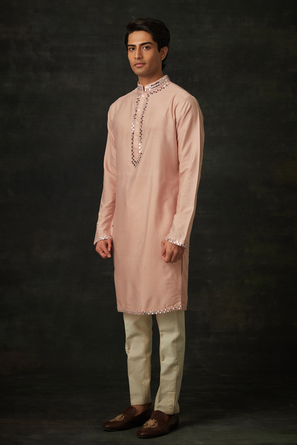 Pastel Pink Kurta Set