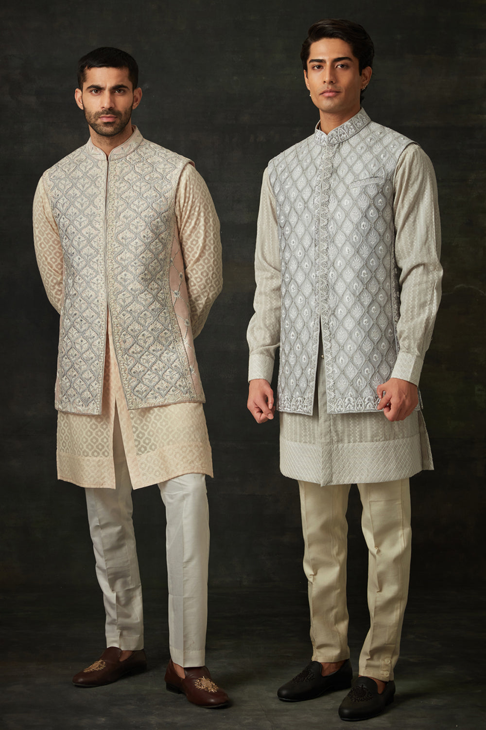 Ash Grey Kurta Set