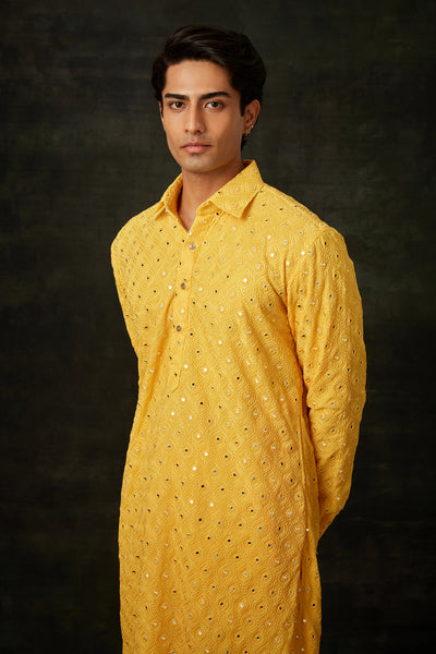 Yellow Kurta Set