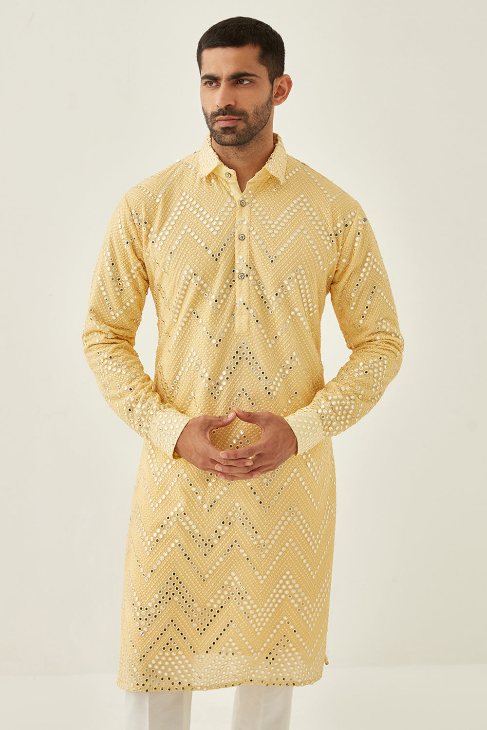 Lemon Yellow Kurta Set