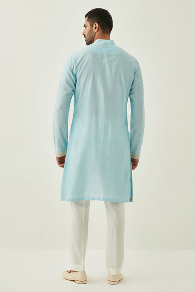 Powder Blue Kurta Set