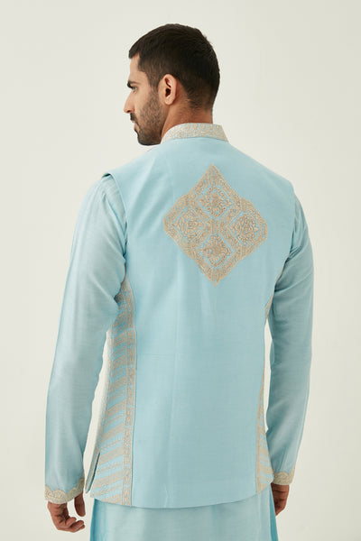 Powder Blue Bundi Set