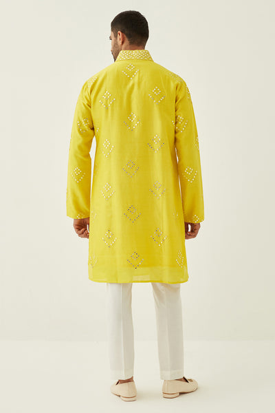 Lemon Kurta Set