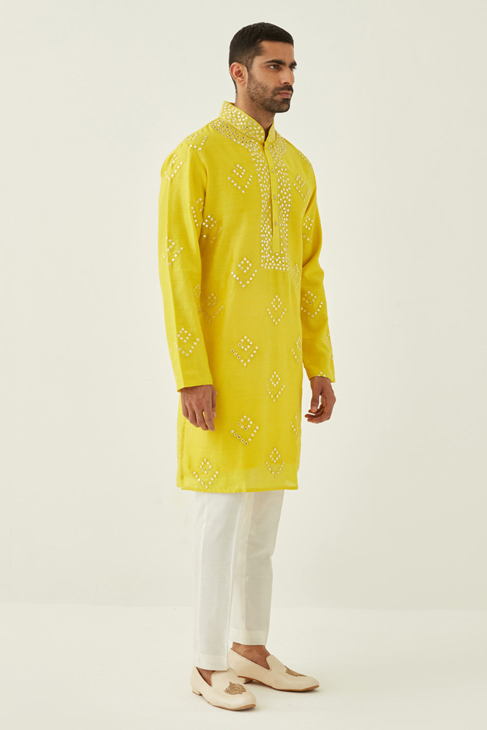 Lemon Kurta Set