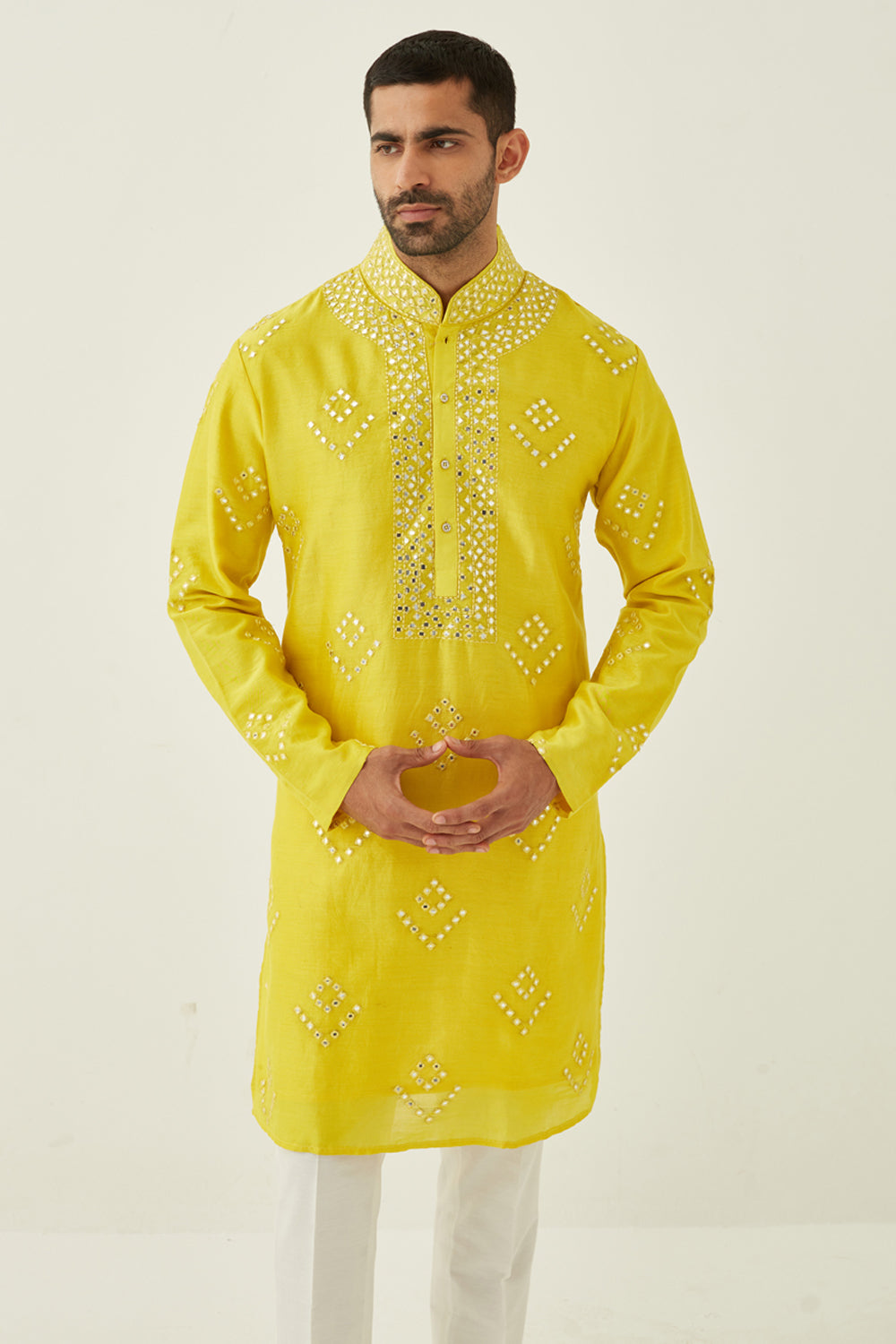 Lemon Kurta Set