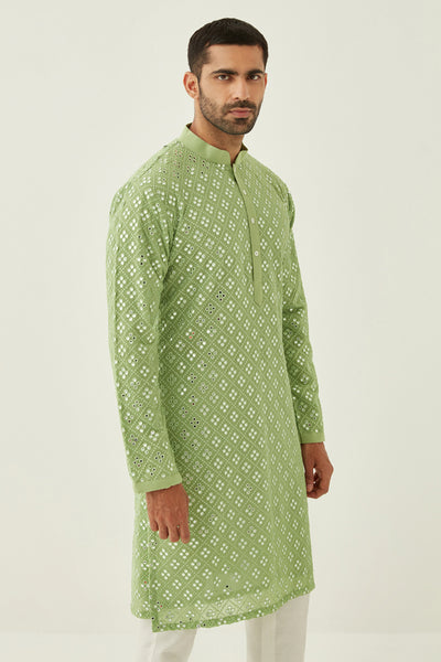 Mint Kurta Set