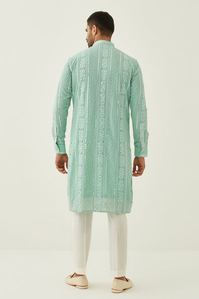 Powder Blue Kurta Set